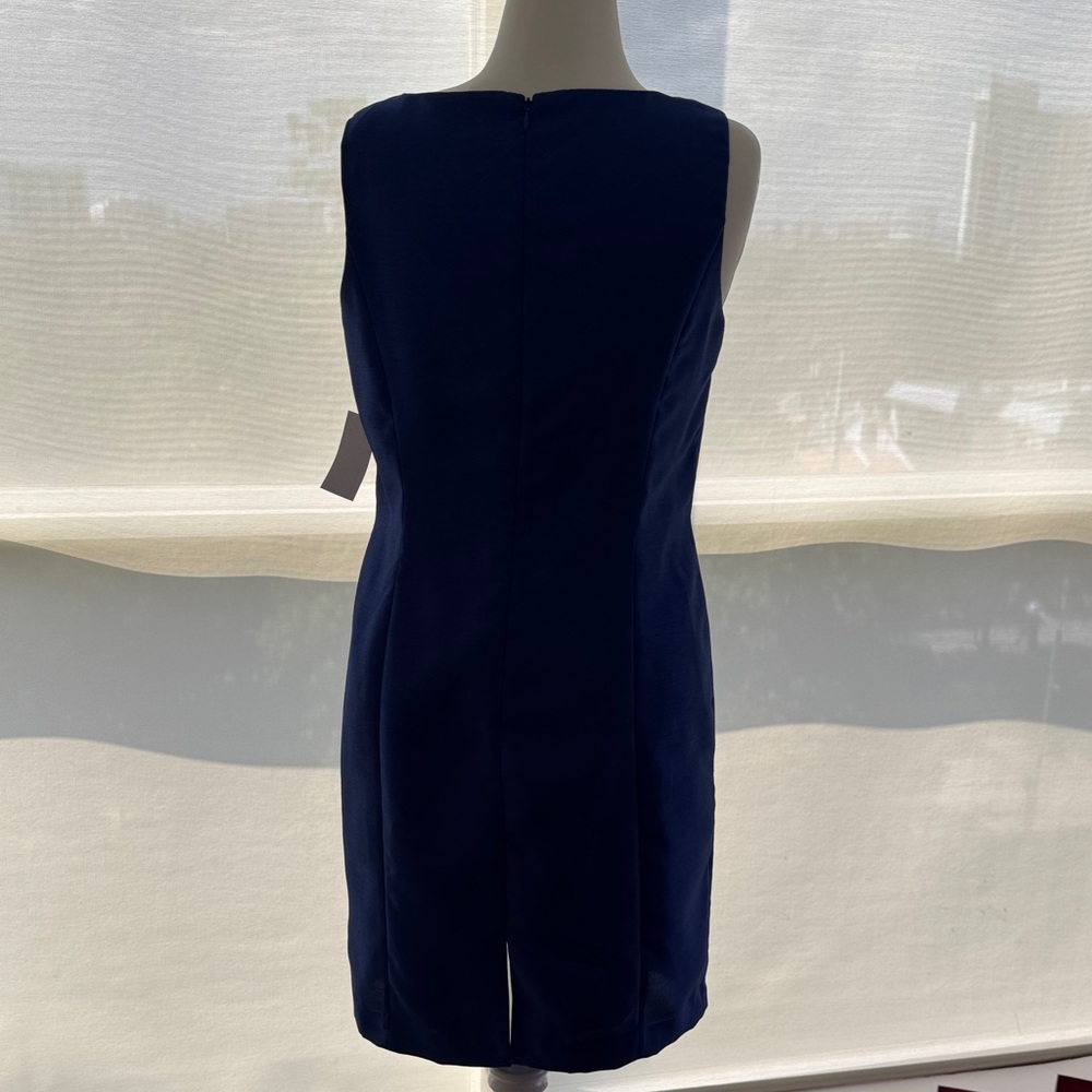 Elegant Blue Women's Sheath Dress with Jacket. NWT. - Picture 5 of 9
